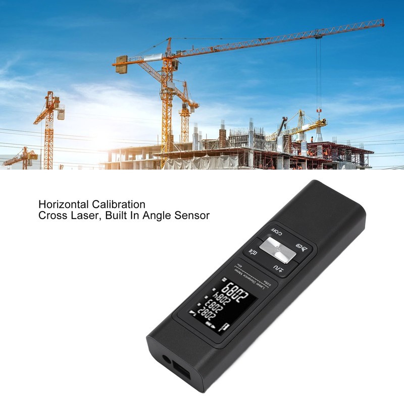 Bilateral Laser Measurement Tool Cross Lines 500mAh Battery Digital Laser