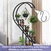 20PCS Mini S Shaped Hooks - Black Stainless Steel, Heavy