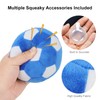 TONYFY Dog Toys Balls - Chewable Plush Football for Dogs,