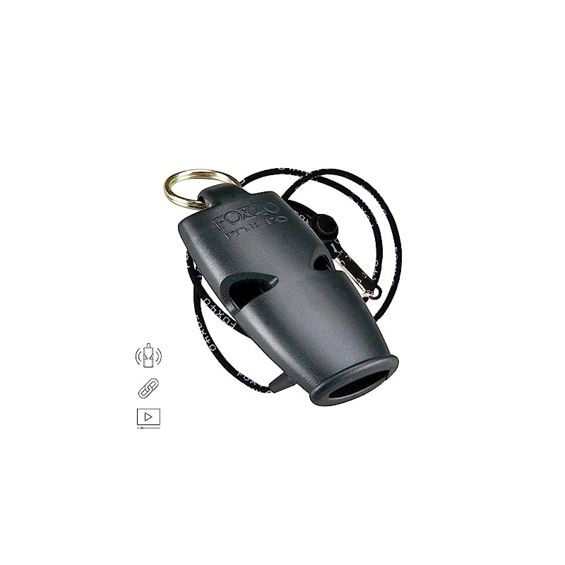 Fox FO9513-BRK Micro 40 Silbato