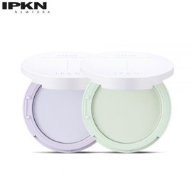 IPKN Asian Color Correcting Blur Pact 7.5g, Color:#1 Asian Lavender