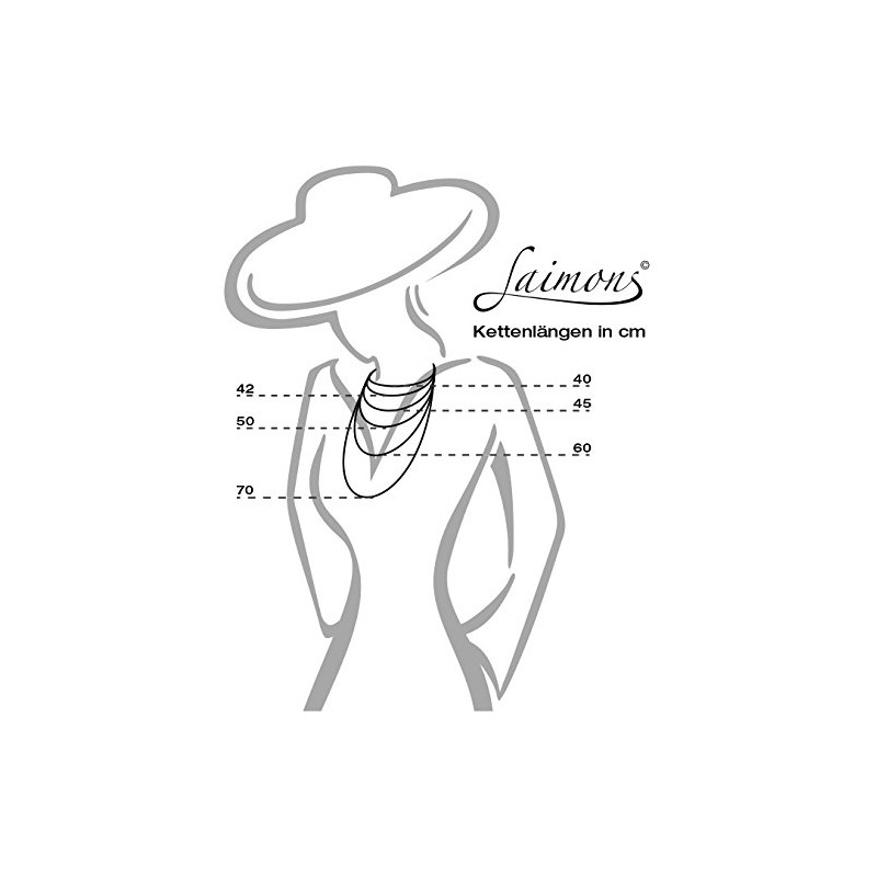 Laimons – Pendant & Chain – Women – 925 Sterling