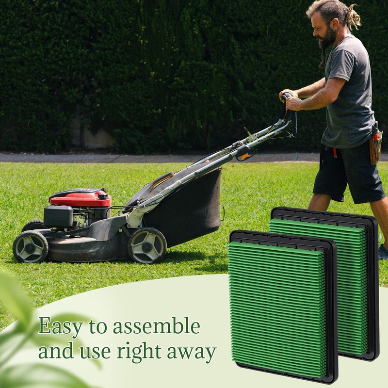 4 Pack Air Filter with Clean Cover Compatible with GCV160