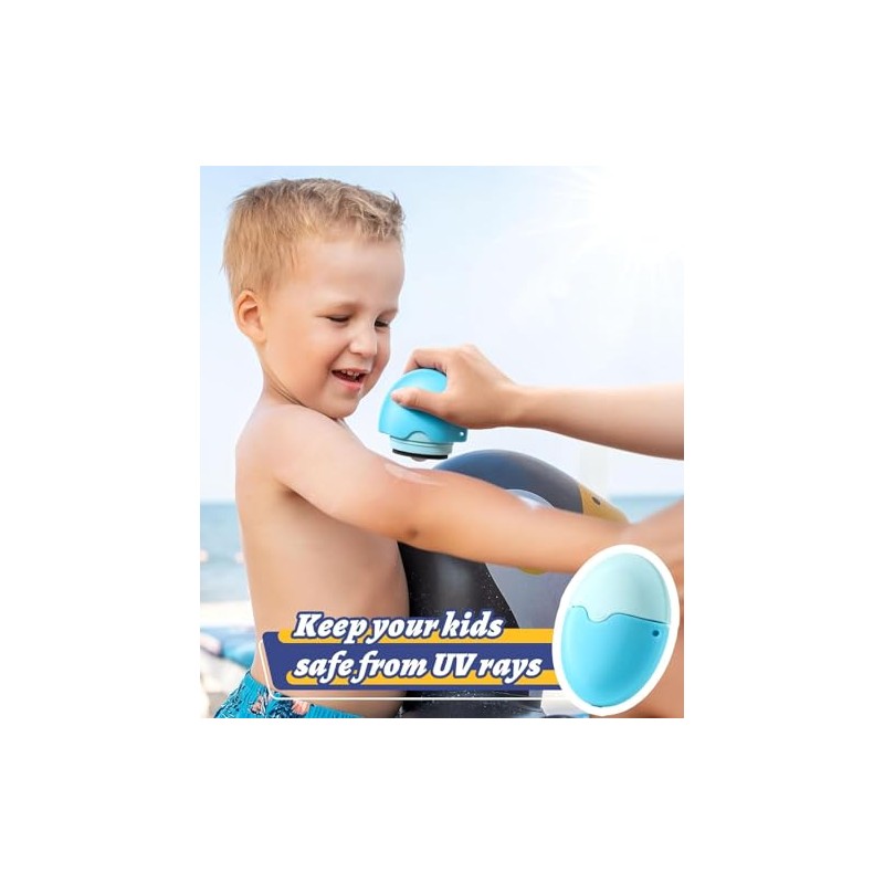 Aplicador De Protector Solar Para Niños,Aplicador De Bloqueador Solar Adultos,Botellas