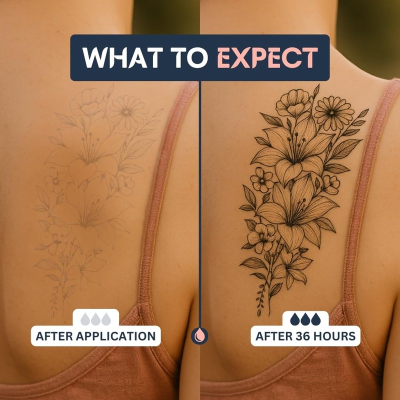 Bird Tattoo Set (5 Tattoos) - Temporalis® | Temporary Tattoos
