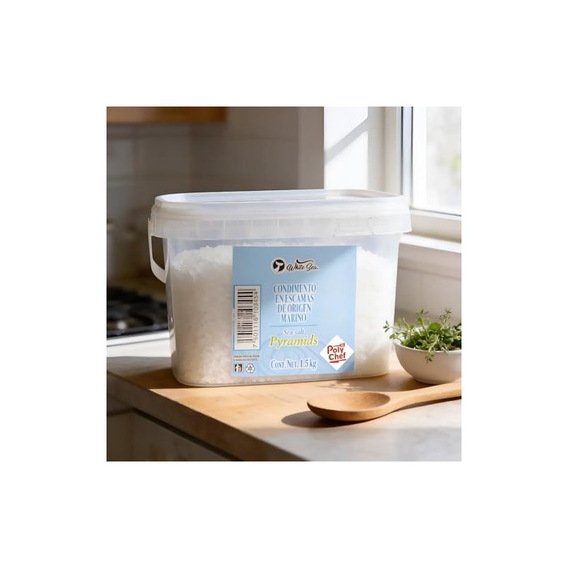 Sal Marina Escamas Pyramid Premium 1.5 Kg Maestros de la