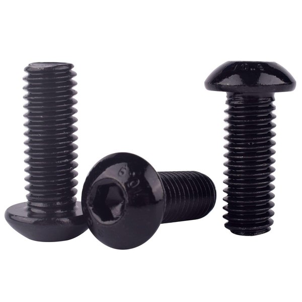 KOSJETHAS M5 x 20mm Button Head Hex Socket Cap Screws