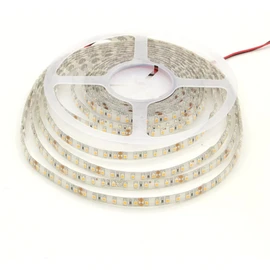 Winder LED Tape, White Base, 16.4 ft (5 m), 600 SMD Front-Lighting, 12 V, Waterproof, Original White (White Base)