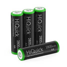 HiQuick AA Ni-MH Rechargeable batteries 2800mAh - Style: 16 Pack