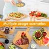 4 pcs Pizza Peel with Stand Smooth Pizza Paddle Pizza