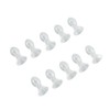 10pcs Hearing Amplifier Dome Silicone Ear Tip Earplug Replacement Accessory
