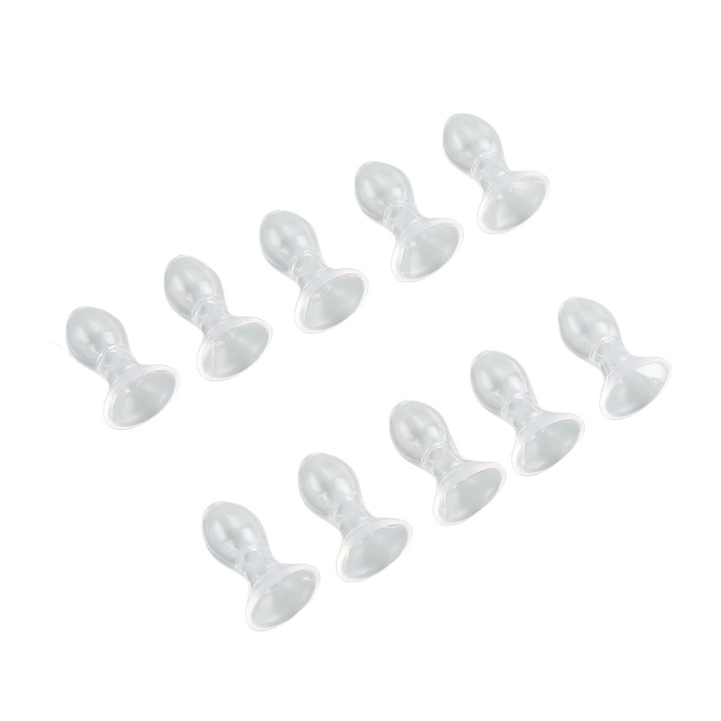 10pcs Hearing Amplifier Dome Silicone Ear Tip Earplug Replacement Accessory