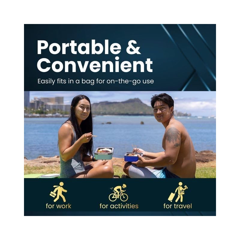 Hot Bento PLUS Self Heated Lunch Box and Food Warmer