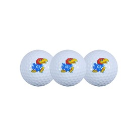 Kansas Jayhawks Golf Ball Pack of 3