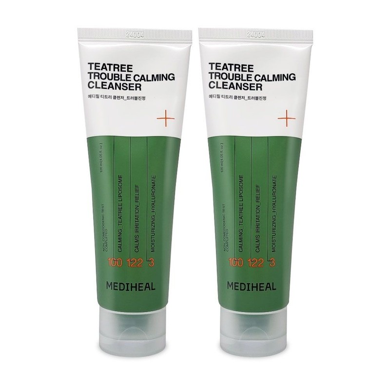 Mediheal 메디힐 티트리 트러블진정 클렌징폼 120ml 모공케어 2개 So