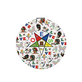 Zuo Bao OES Sorority Women Gift OES Makeup Mirror Destined to Shine Gift (O E S)