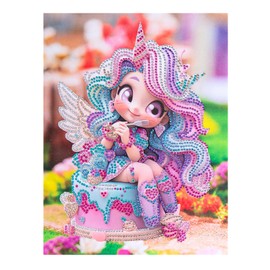 StormSpark Diamond Painting Kits for Girls Perfect Arts and Crafts Kit for Girl Ages 4-12 (Victoria)