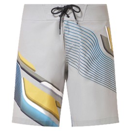 Oakley Men's Standard Striped 19'' Boardshort, Boulder Green