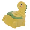 Potty Chair Cartoon Dinosaur Adjustable Height Safe PP Detachable Potty