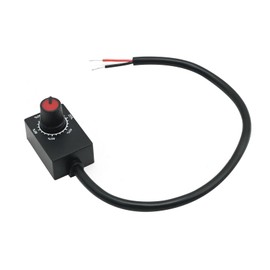 Hoypeyfiy Knob Dimmer Mini Controller Knob LED Dimmer Mini Electronic Ballasts for 0-10V / 1-10V Dimmable LED Drivers Electronic Ballasts