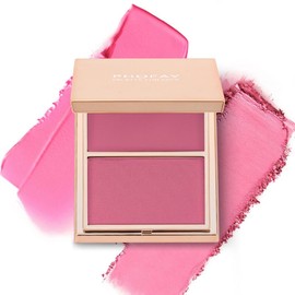 PHOFAY Double-Take Cream & Powder Blush Duo - Smooth, Weightless, 6.5g - Brush, Makeup - Color: 04, quantity: 1pcs