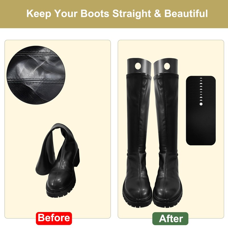 Rierousy Pack of 10 Plastic Boot Stretchers, High Boot Shaper