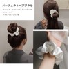 Coollooda Hair Accessories, Set of 4, Hair Elastic, Silk Scrunchie,