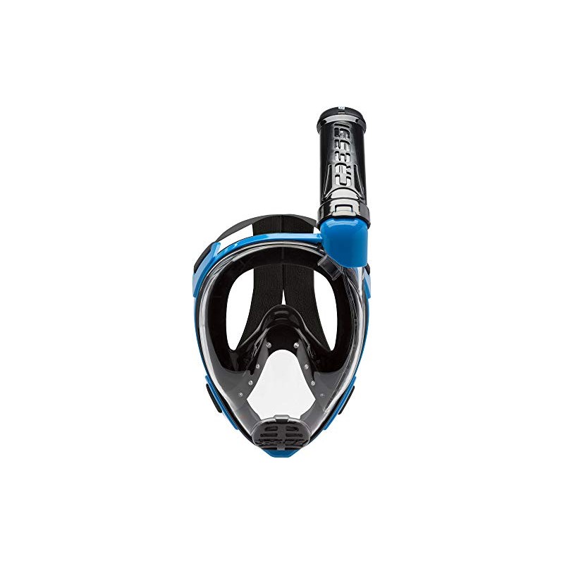 Cressi Baron Adult Unisex Full Face Mask, Large Vision Snorkelling