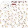 PATIKIL Alphabet Beads, 100 Pcs Gold Letter Beads Acrylic Charms