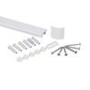 STAS Cliprail Max Picture Hanging System Set White - Rail