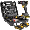 AwxryoX Brushless Compact Drill Tool Set, 60N.m 20V Cordless Drill