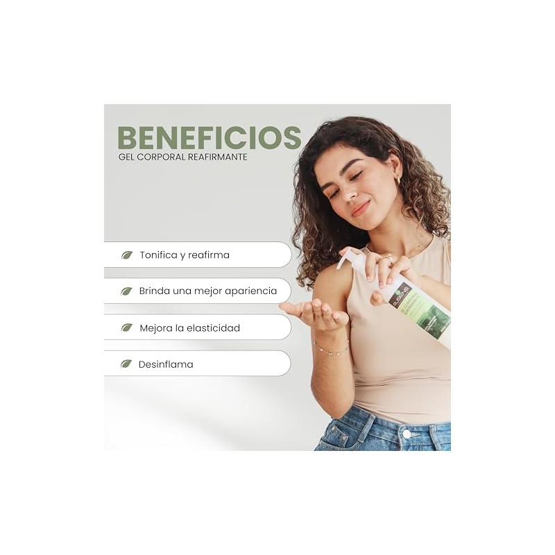 Rusens - Gel Corporal Reafirmante, ayuda a tonificar y dar