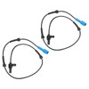 2 x ABS sensor rear axle for 206 hatchback 2A/C
