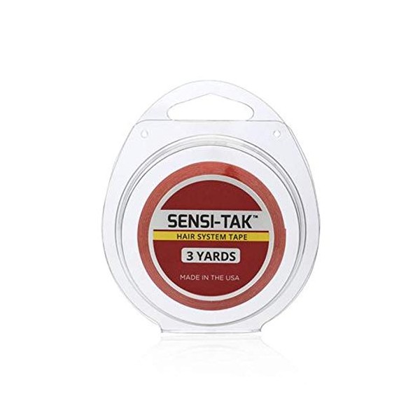 Red SENSI-TAK Double Sided Adhesives Tape For Tape Hair Extension/Toupee/Lace Wig/Tape Extension Hair System Tape