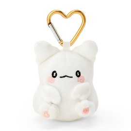 Sanrio 080471 Mini Plush Charm, Hanamaru Obake Plush Charm, 4.1 × 2.5 × 2.6 inches (10.5 × 6.3 × 6.5 cm) Character