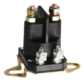 Seentech 12V 4-Terminal Starter Solenoid 117-1197 Fits for Exmark Lawn Boy Toro TimeCutter SS5000 Z4200 SS4225 SS4235 Zero Turn Mowers 784-1221-210 104-3189 E513075 1-513075 212655 28-4210 47-1910