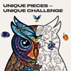 UNIDRAGON Wooden Puzzles for Adults Unique Jigsaw Puzzles - Medium