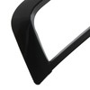 Pair Front Fog Light Lamp Eyebrow Trim Glossy Black for