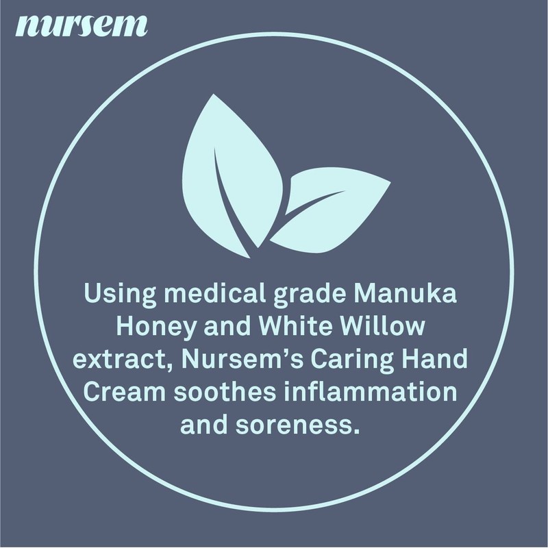 Nursem CARING HAND CREAM – 300ml | Fast absorbing, natural