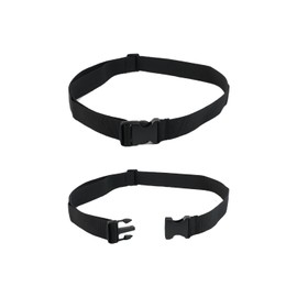 CARRY ALL BEFORE ONE One-touch Buckle, Work Belt, Shoulder Strap, Set of 2, For Work, Commercial Use, For Pouches, Nurse Pouches, Replacement, Spare Replacement, Adjustable Length, Unisex, Waist x