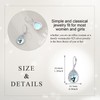 Moonstone Earrings S925 Sterling Silver Butterfly/Cat/Phoenix Moonstone Leverback Earrings Jewellery