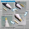 5 PCS Tile Grout Pen Home Repair Pen Tile Paint