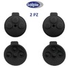SALPIE 2 Pieces Replacement Buttons Remote Control Rubber Shell 3