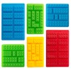 TYH Supplies Block Mold Silicone Ice Tray | 6 Pack