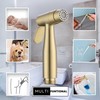 Senhozi Stainless Steel Bidet Sprayer for Toilet, Gold Finish with