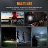 VTIGER C1 Rechargeable EDC Flashlight Clip-on Light, 1300 Lumens Powerful
