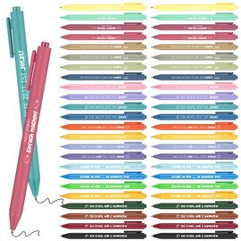 Nezyo Pack of 48 Ballpoint Pens with Motivational Saying Farewell Gift for Students Colleagues Teachers Thank You Pen Team Lucky Pen Exam Lucky Charm Ballpoint Graduation Gift Educator Employee (48)