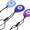3pcs Drop Shaped Baby Teething Toy Soft Portable Silicone Infant