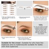 Aresvns Eyebrow Tattoo for Men!Realistic Fake Tattoo Eyebrows 66 Pairs