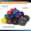 Marcy Neoprene Dumbbell, Single Piece, 5-lb, Indigo Blue